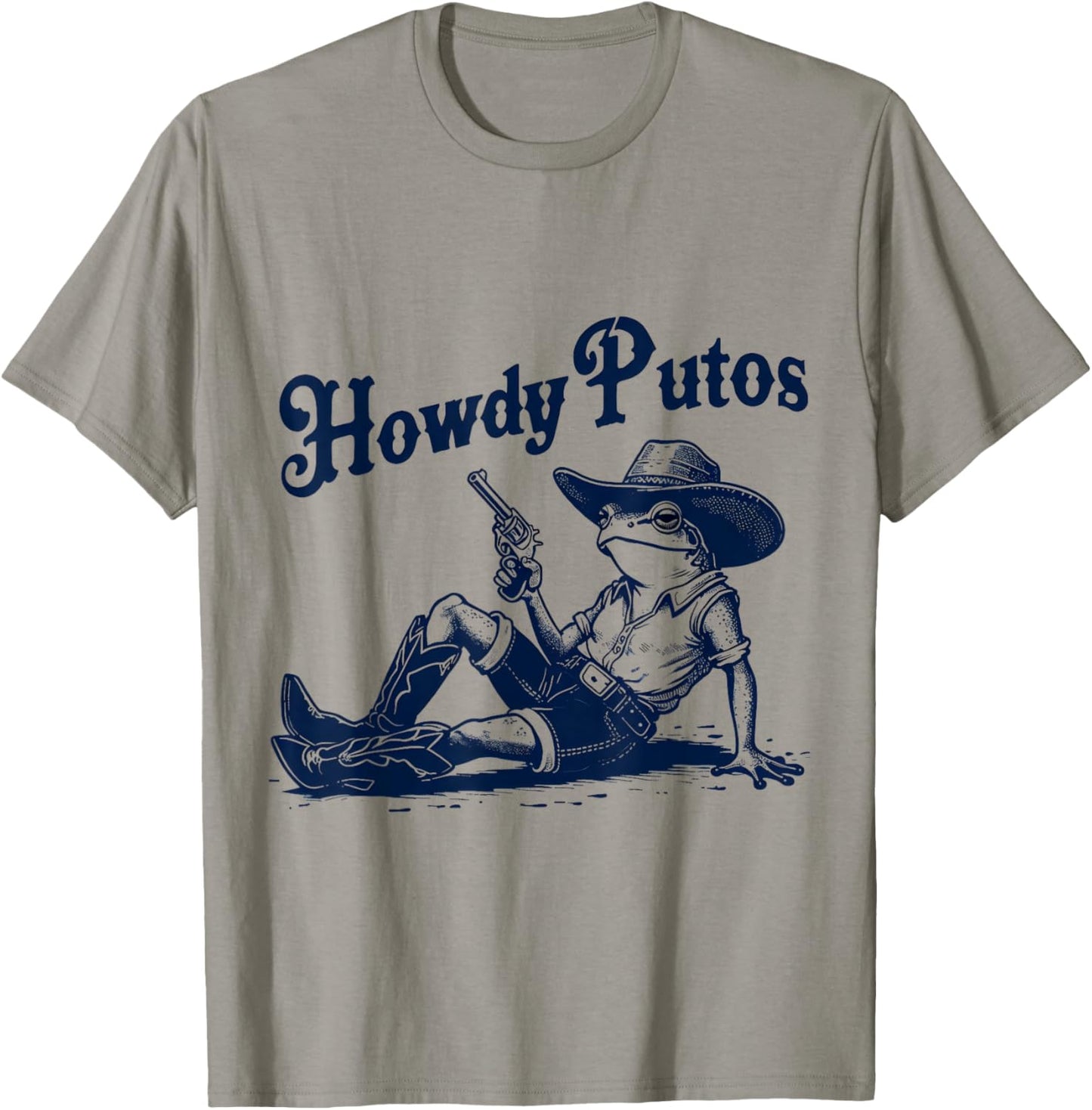 Howdy Putos \u2013 Funny Cowboy Frog Western Meme