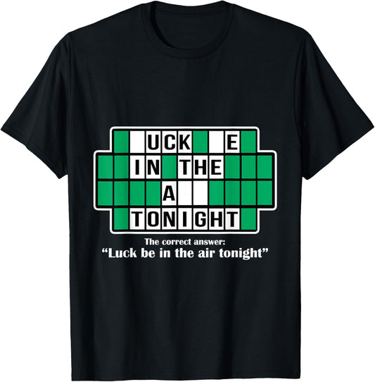 Funny Adult Quiz Inappropriate Humor Puzzle Luck Be In The