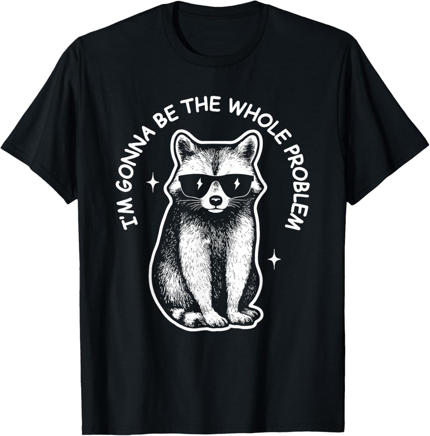Funny Racoon meme | I'm Gonna Be The Whole Problem