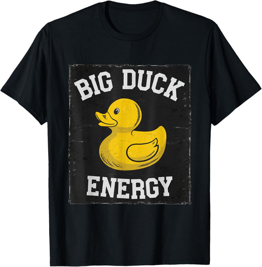 Vintage Style Humor Big Duck Energy Funny Meme Design