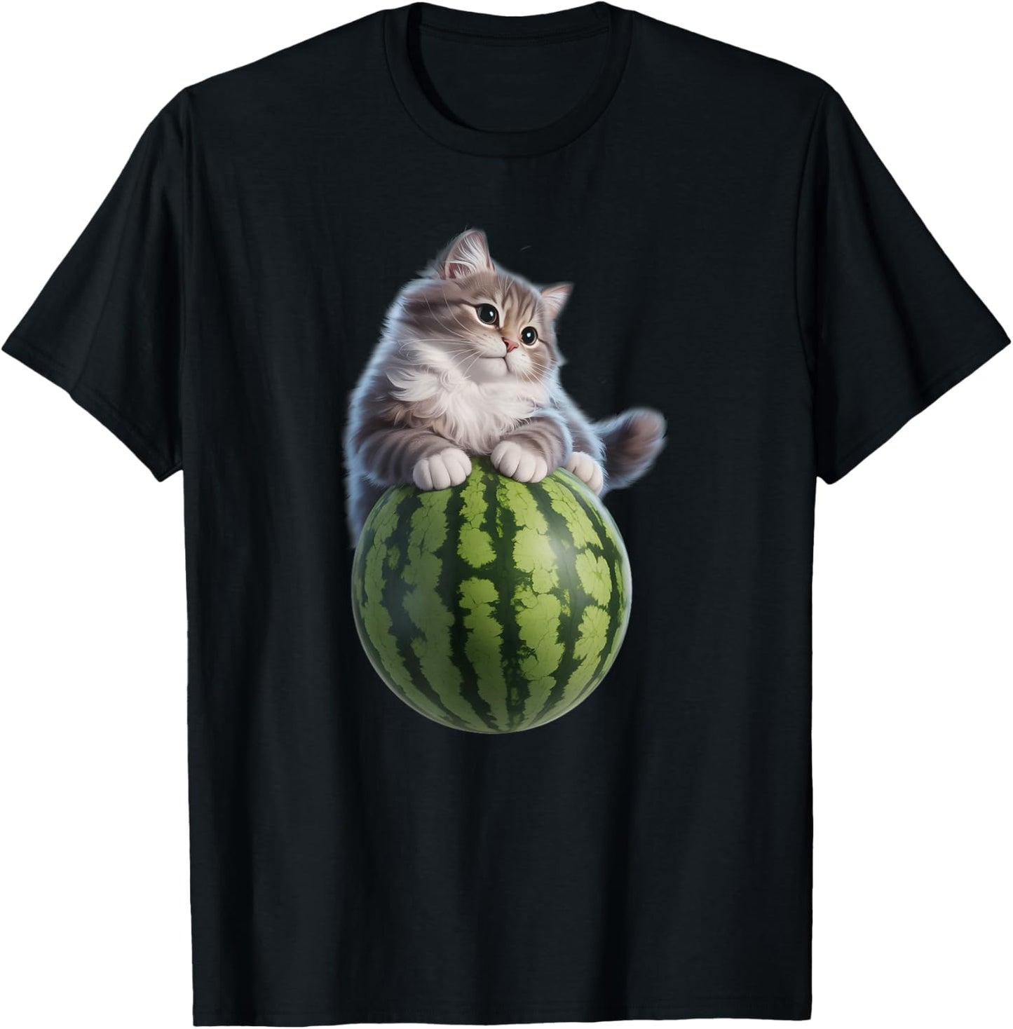 Watermelon Cat Silly Cat Funny Meme